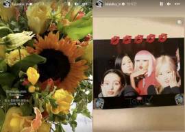 리사, 19금 무대 응원해준 블핑 로제·지수에 “럽유” 인사