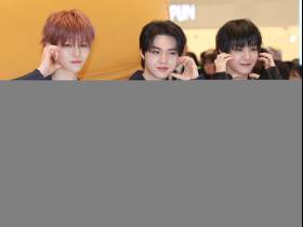 [포토] 트리저 요시-도영-지훈, 볼 하트 공격에 심쿵